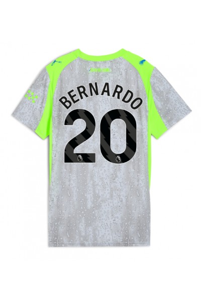 Manchester City Bernardo Silva #20 Jalkapallovaatteet Naisten Kolmaspaita 2025-26 Lyhythihainen Manchester City Bernardo Silva #20 Jalkapallovaatteet Naisten Kolmaspaita 2025-26 Lyhythihainen